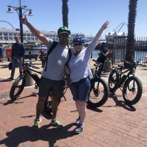 waterfront, city tour, e-bike
